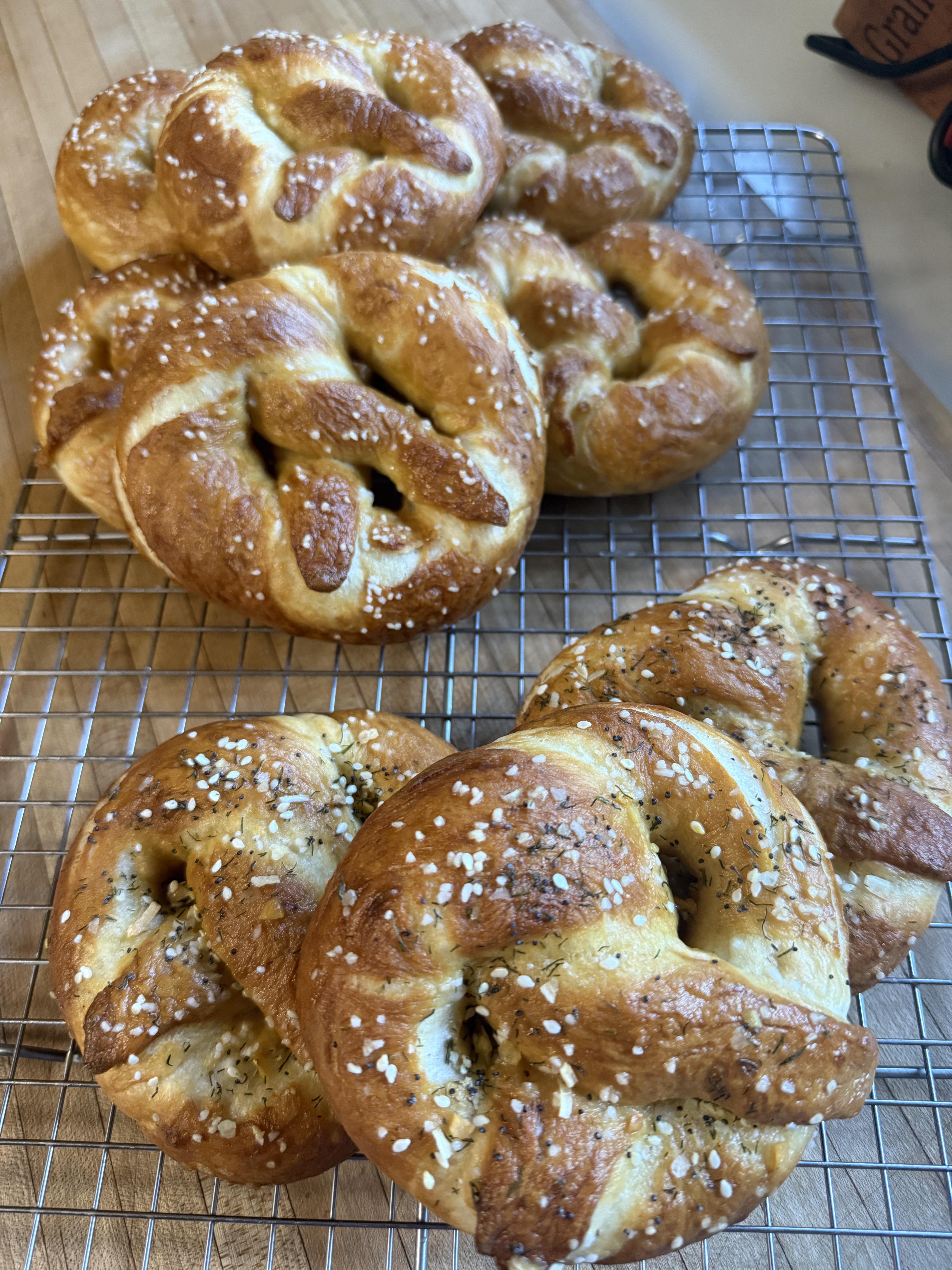 Jana Hassett's pretzel rounds