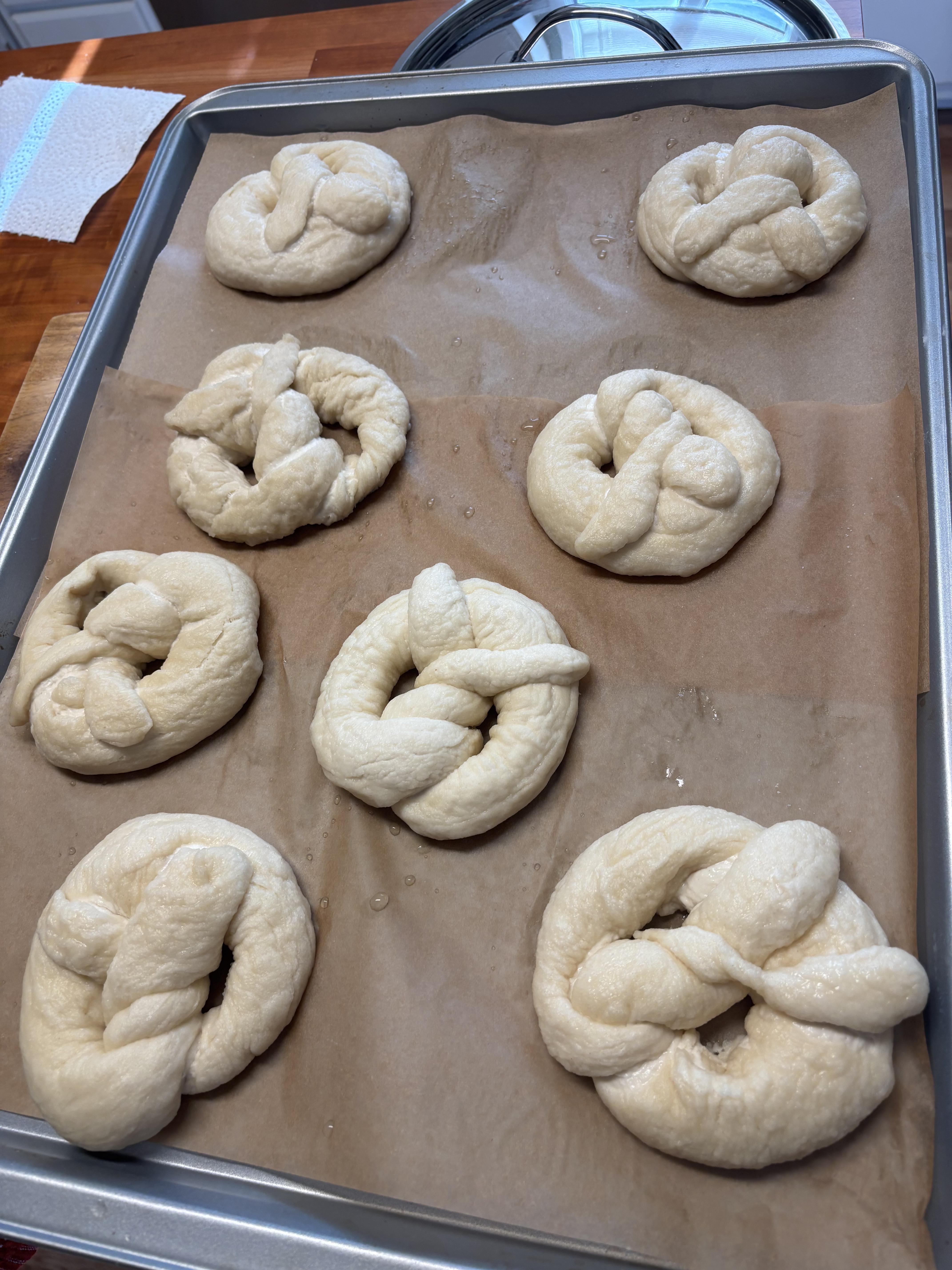 Linda Glantz's pretzel bake
